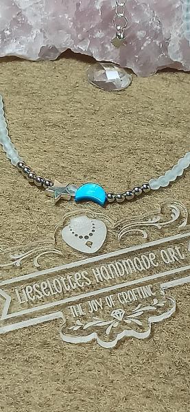 Halskette Eisprinzessin Detailansicht 1